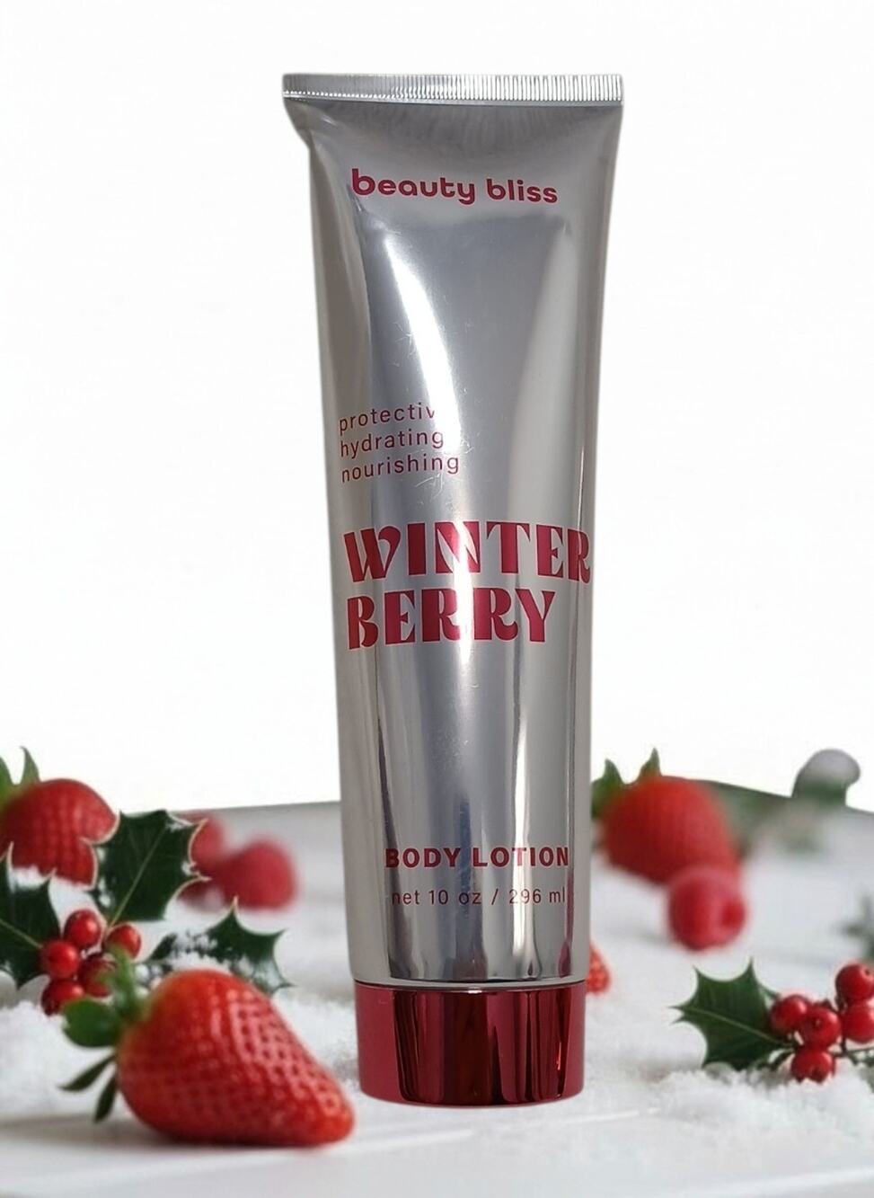 Beauty‎ Bliss Winter Berry Hydrating Protective Body Lotion Large 10 fl.oz